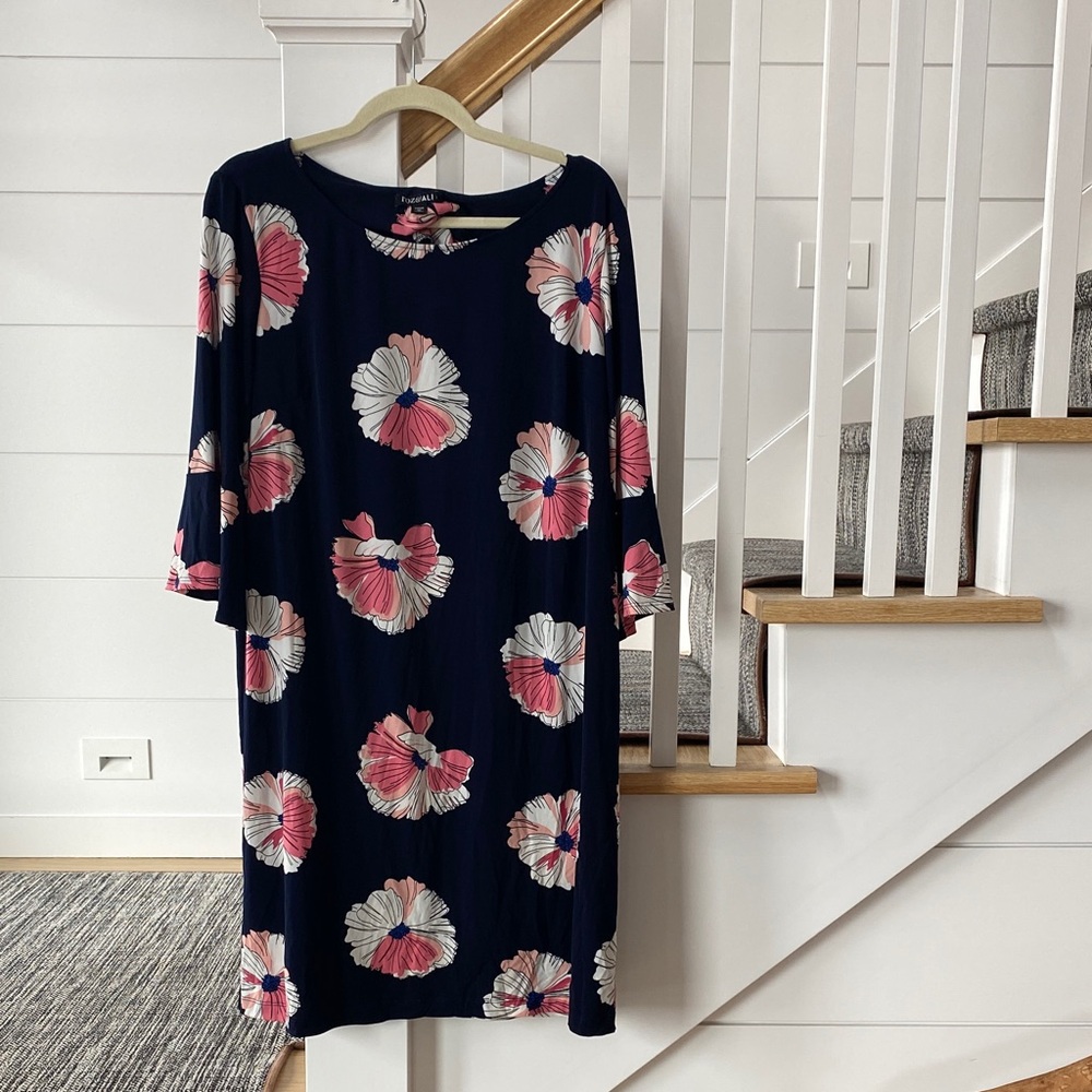 Floral Navy Dress